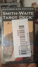 84 unids/set cartas del Tarot sin fronteras Smith juego de mesa de Tarot tarjetas inglés completo portátil amigo fiesta Mesa tarjetas de Juego de 4P