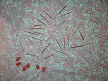 Juego de brocas de diamante para manicura eléctrica, fresas rotativas para pedicura, limpiador de Gel, accesorios de herramientas para uñas, 36 Uds.