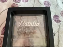 Cadena con colgante plata de primera ley nombre personalizado para mujer, collar, gargantilla, plata esterlina 925, placa personalizable, letras, regalo de navidad para novia