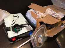 Calentador de agua caliente eléctrico instantáneo, sin depósito, 6500W, termostato de soporte de ducha para el hogar y el baño, potencia automática