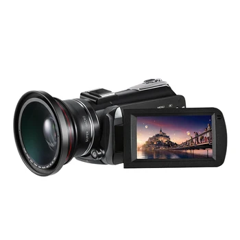 Camcorder 4K Vlog Camera for YouTube Video Ordro AC5 12X Optical Zoom WiFi Filmadora with Wide Angle Lens
Camcorder 4K Vlog Camera for YouTube Video Ordro AC5 12X Optical Zoom WiFi Filmadora with Wide Angle Lens