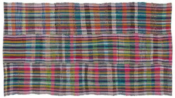 Handmade Multicolor Vintage English Striped Rug Area Rug 136x242 Cm-4'6''X7'11''
Handmade Multicolor Vintage English Striped Rug Area Rug 136x242 Cm-4'6''X7'11''
