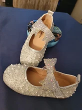 Zapatos de princesa individual para niñas, calzado plano para niño, Chico, bebé, aterciopelado, esponjoso, Bowkont, otoño e invierno, B207