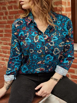BEYON WOMEN'S BLUE PATTERNED LONG SLEEVE SHIRT 2020 FASHION CHIC COMFORTABLE SPORTS DAILY OUTDOOR VISCOSE FABRIC USEFUL
BEYON WOMEN'S BLUE PATTERNED LONG SLEEVE SHIRT 2020 FASHION CHIC COMFORTABLE SPORTS DAILY OUTDOOR VISCOSE FABRIC USEFUL