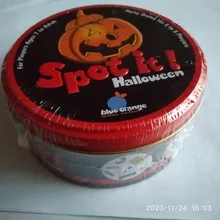 83mm Dobble chico Tarjeta de lugar, tarjeta de juego de Hip hop en la carretera vacaciones dobble juego caja de Metal