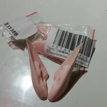 Muñeca icy juguete orejas juguete blanco natural bronceado piel oscura y súper negro, sólo orejas no muñeca