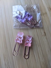 2 uds. De sujetadores de papel de Metal y oro rosa para mujer, estilo de oficina para mujer, papelería escolar, suministros decorativos para fotos, papelería