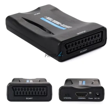 HML converter/HDMI to SCART NTSC/PAL adapter Stereo Audio HD Video composite for SKY HD Blue blu Ray DVD APPLE TV PS3
HML converter/HDMI to SCART NTSC/PAL adapter Stereo Audio HD Video composite for SKY HD Blue blu Ray DVD APPLE TV PS3