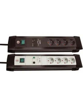 BRENNENSTUHL 1155000374-Premium multiple Base-Line with overvoltage protection (black color) 
BRENNENSTUHL 1155000374-Premium multiple Base-Line with overvoltage protection (black color)