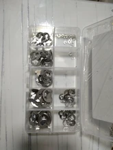 Retaining Ring Clip Washer Metalworking 304-Stainless-Steel Fastener Assortment-Kit Shaft