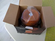 Luz LED giratoria de emergencia para coche, luz de seguridad para el tráfico, luz magnética para techo, estroboscópico Flash