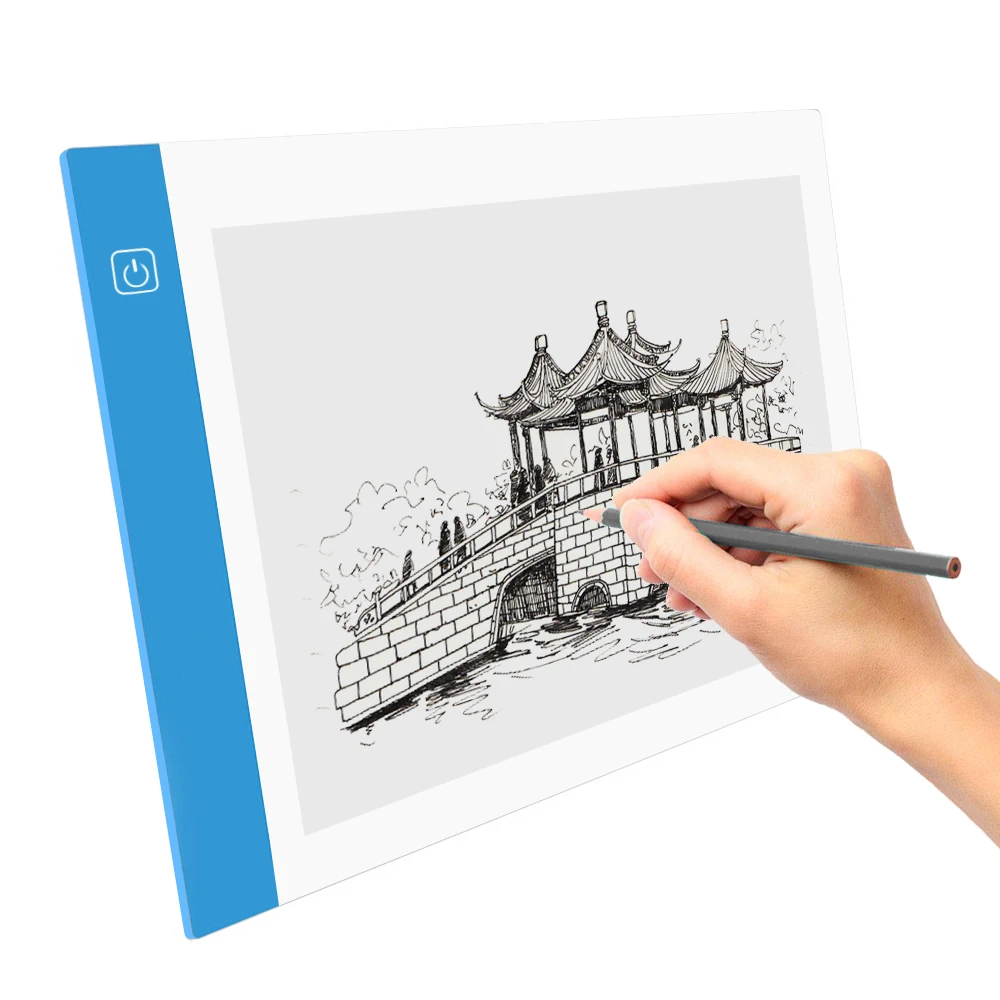 LDLUTBR A5 LED Drawing Tablet Digital Graphics Pad USB LED Light Box Copy Board Electronic Art Graphic Table Stepless dimming
LDLUTBR A5 LED Drawing Tablet Digital Graphics Pad USB LED Light Box Copy Board Electronic Art Graphic Table Stepless dimming