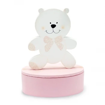 

Lot 20 Box Teddy pink Baptisms-Details and wedding gifts, communions, birthday, Baptisms