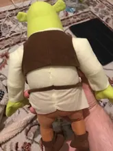 Shrek-Juego de TV de película de peluche animado para niños, juguete de peluche animado de Shrek, regalos de Navidad y cumpleaños