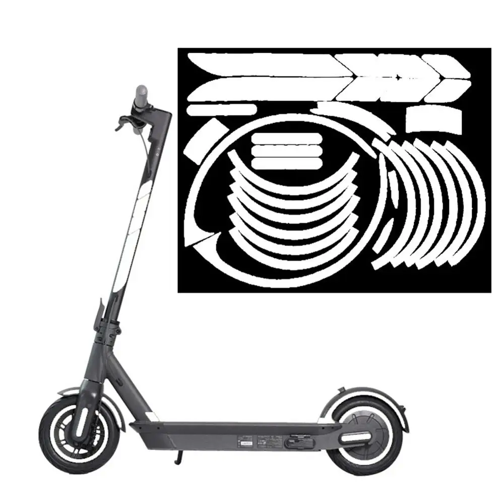 Electric Scooter Reflective Sticker Reflective Sticker Waterproof 1set Night Safety Warning Strip m365 sticker
Electric Scooter Reflective Sticker Reflective Sticker Waterproof 1set Night Safety Warning Strip m365 sticker