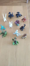 Cómo entrenar a tu dragón el mundo oculto desdentado furia nocturna Mini figuras de PVC de dragón juguetes de peluche