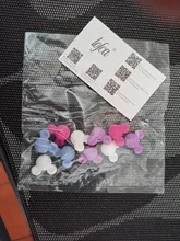 LOFCA 10 Uds de dentición silicona ratón mordedor de cuentas para bebé perlas de silicona de grado de alimentos BPA libre DIY colgante de collar hacer