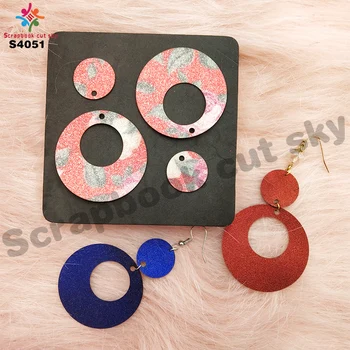 Round ferrule earrings wooden mold scrapbook dies cut handmade is compatible with most machines
Round ferrule earrings wooden mold scrapbook dies cut handmade is compatible with most machines