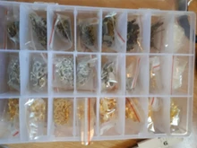 Kit de suministros de joyería para pendientes y anillos, accesorios de aleación, conjunto de fornituras para joyería, herramientas de fabricación de joyas, anillos de cobre OpenJump