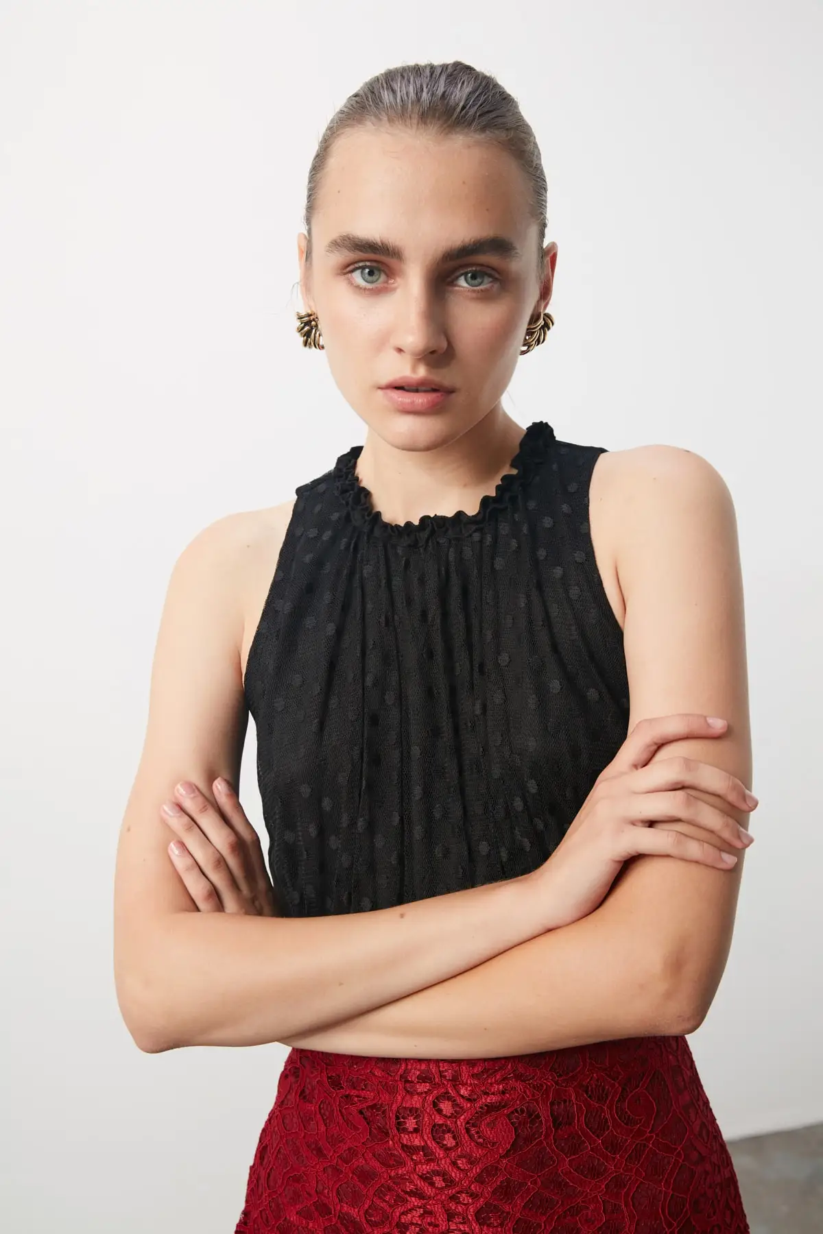 Кружевная юбка карандаш Trendyol TPRSS20ET0276|Юбки| |