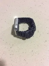 Scrunchie correa de reloj Apple watch banda 40mm 44mm 42mm 38mm 42mm nailon elástico Solo lazo pulsera brazalete de la serie 6 5 4 3 se banda