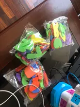 Etiqueta engomada Digital del alfabeto de tráfico Animal, juguete de goma EVA para baño, seguridad flotante blando, baño cognitivo, juguete de bebé educativo, 36 Uds.