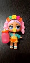 L O L Juego de ropa Original para niños, accesorios de botellas, traje de vestido para LOL de 8 cm, muñecos de la gran hermana, unicornio, 1 Juego