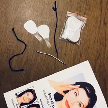 40 unids/set fino e Invisible cara adhesivos faciales línea Facial arrugas flácida la piel en forma de V cara secreto levantar arruga la cara, cinta whisky