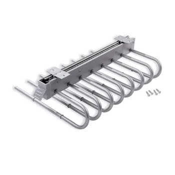 Rack trouser removable Keeper Emuca mountable right hand finish metallic gray 
Rack trouser removable Keeper Emuca mountable right hand finish metallic gray