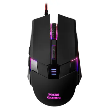 Mars Gaming MM116, Raton Gaming for PC, 3200 DPI, RGB flow, 6 buttons, ambidextrous Mouse, Mouse, Gamer
Mars Gaming MM116, Raton Gaming for PC, 3200 DPI, RGB flow, 6 buttons, ambidextrous Mouse, Mouse, Gamer