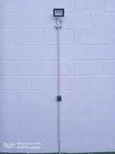 LED Floodlight Outdoor-Lamp Motion-Sensor Waterproof IP66 100W 220V 50W White 20W Black