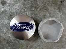 4 Uds 54mm para tapacubos centrales de coche llanta, cubo cubre emblema insignia para ford Fiesta se fusión Mondeo de La etiqueta engomada