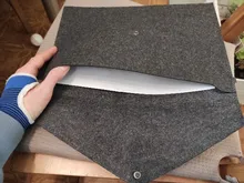 Bolsa sencilla A4 de un color para documentos, carpeta de negocios de gran capacidad, fieltro químico para limar documentos, 1 ud.