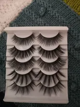 Pestañas postizas hechas a mano 3D, pelo suave de visón, extensión de pestañas postizas, maquillaje largo Natural, 5 pares, suministros de herramientas