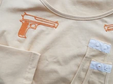 OMSJ Casual de moda pistola monos bordados manga larga cuello U Bodycon damas mono 2020 Otoño Invierno diario Streetwear monos