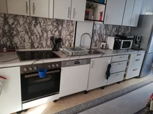 Self-Adhesive Wallpaper Vinyl-Film Waterproof Stickers Marble Kitchen-Cupboard Countertop