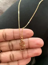 NPKDS-collar con letra de 26 letras, cadena con letras, colgante de joyería minimalista de oro