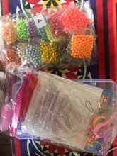 14400 Uds 4,5 MM recarga Hama cuentas Aquabeads DIY Spray de agua cuentas juegos de pelota 3D hecho a mano juguetes para niñas niños