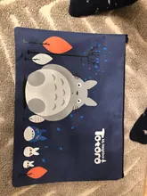 Bolsa de documentos A4 de gran capacidad, carpeta de archivos Oxford, bonita, My neiphine Totoro, para oficina, papelería, bolsa de almacenamiento para regalo para estudiantes, 33x23,5 cm