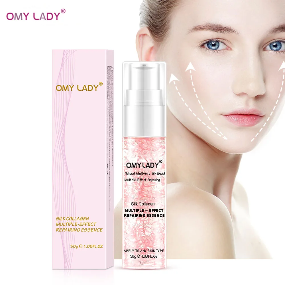 OMY LADY Silk Collagen Multiple-Effect Repairing Essence Face Care Liquid Essence Delay Aging Reduce Wrinkles Moisturizing Skin
OMY LADY Silk Collagen Multiple-Effect Repairing Essence Face Care Liquid Essence Delay Aging Reduce Wrinkles Moisturizing Skin
