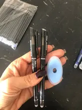 53 unids/lote 0,38mm borrable lavable Pen recarga varilla para manejar azul/negro tinta pluma de Gel para escuela materiales de escritura para oficina papelería