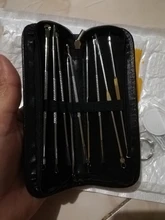 Agujas para quitar espinillas, Juego de Extractor de acné, cuchara de Metal, manchas negras, poros, cuidado Facial, 3/4/9 Uds.