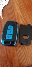 Funda de TPU suave para llave de coche, accesorios para Hyundai Solaris HB20 Veloster SR IX35 Accent Elantra i30, KIA RIO K2 K3 Sportage