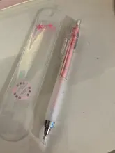 Lápices mecánicos de plástico Kawaii para niños, lapiceros automáticos de flores de hermosa cereza de 0,5mm, ideal para regalo, artículos de papelería para estudiantes