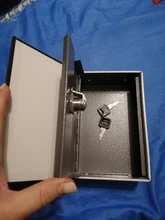Caja fuerte de seguridad para libros, chapa de Metal y papel, para guardar dinero, joyería, calidad duradera
