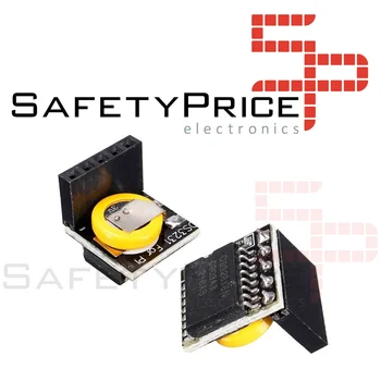 RTC DS3231 clock for Raspberry Pi and Arduino | High precision | Battery included
RTC DS3231 clock for Raspberry Pi and Arduino | High precision | Battery included