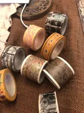 Cinta washi para manualidades DIY, regalo diario de recortes, muchos cupón y diseño de flores, gran oferta, 16034, Envío Gratis