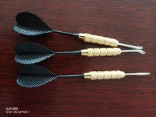3 unids/set de dardos de alta calidad profesional de dardos de punta de acero de aluminio con ejes bien dardos