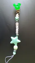 Nuevo nombre personalizado de silicona bebé chupete Clip de cadena tetina chupete cadena titular para bebé recién nacido CE juguete para regalo