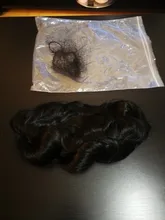 Mono de encaje con Base de Pu para hombre, tupé de reemplazo Natural, color negro Natural, Base de filamento atado a mano, 1 Uds., envío gratis